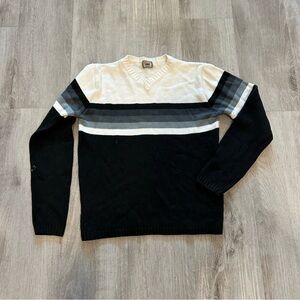 Rocky girls casual wear vintage v neck sweater